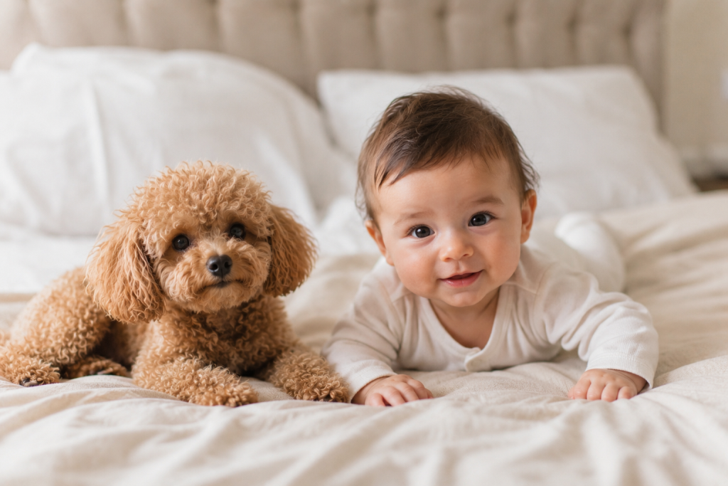 perros para niños caniche toy